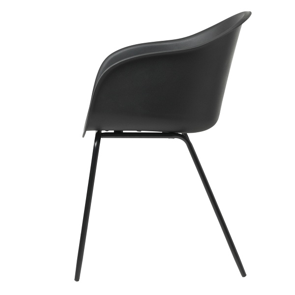 Krzesło Topley Arm czarne - Intesi